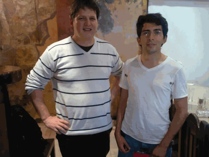 Fabien Pinckaers y Andrés Calle